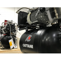 Compresseur dentaire Cattani bicylindre AC200